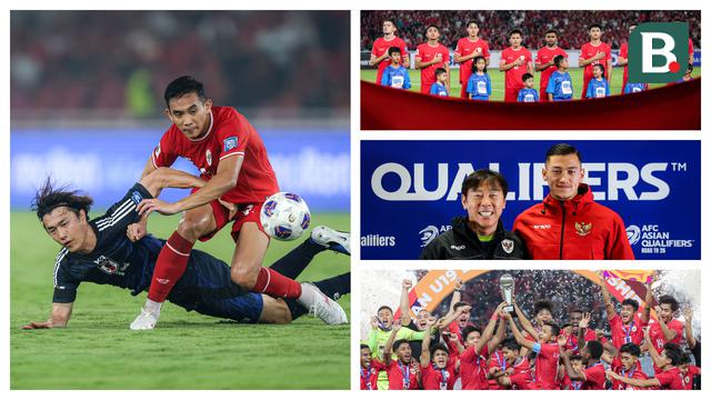 Foto: Sepak Terjang Perjuangan Timnas Indonesia di Tahun 2024, Skuad Garuda Semakin Terbang Tinggi