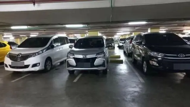 Mobil parkir serakah (Instagram/@markirterus)