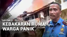 Sebuah bangunan dua lantai yang juga di dalamnya terdapat enam kamar kontrakan di kawasan Sunter, Tanjung Priok, Jakarta Utara, terbakar, Kamis pagi. Kebakaran yang diduga dipicu korsleting listrik ini membuat warga sekitar panik karena kobaran api y...