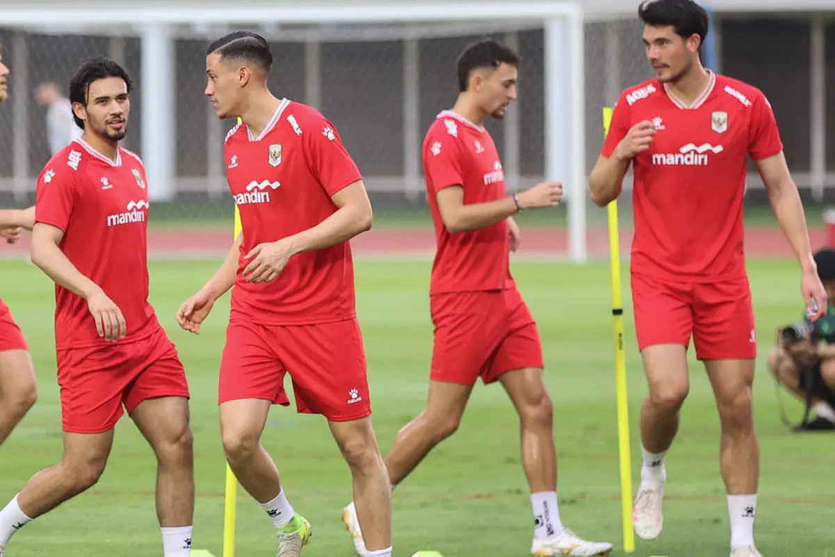 Hadapi Saint Kitts and Nevis di Laga Perdana FIFA Series 2026, Timnas Indonesia Matangkan Taktik dan Strategi