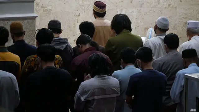 Ilustrasi salat Tarawih
