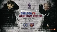 Chelsea vs West Ham United (Liputan6.com/Abdillah)