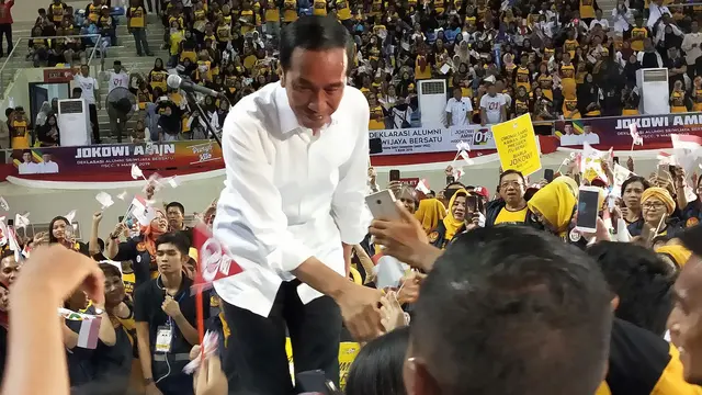 Alumni Mahasiswa Sriwijaya Sumsel Deklarasikan Dukungan ke Capres Jokowi