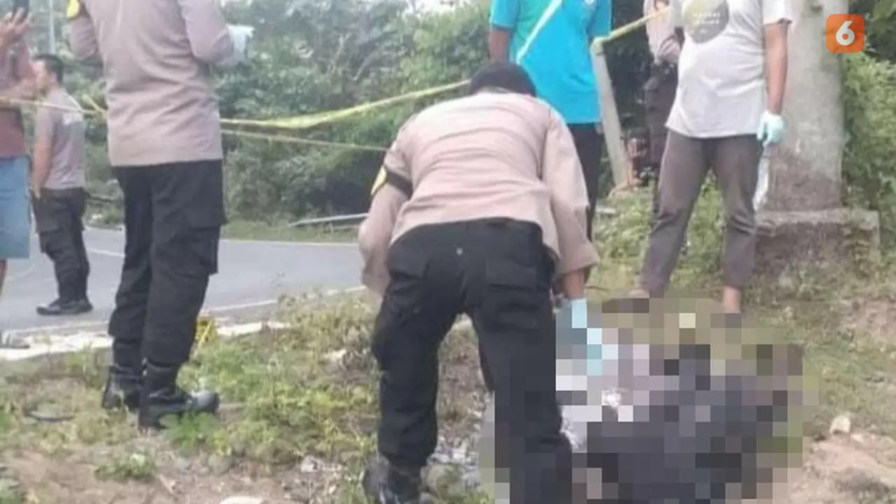 Heboh temuan mayat hangus terbakar di perbukitan Maros (Liputan6.com/Fauzan>