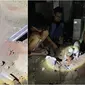 Momen pemuda tongkrongan selamatkan anak kucing terjebak di pipa ini bikin haru. (Sumber: TikTok/setiyasan22)