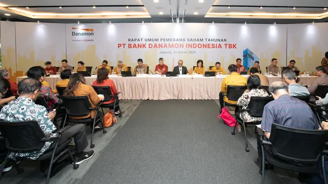 Rapat Umum Pemegang Saham Tahunan (RUPST) PT Bank Danamon Indonesia Tbk (BDMN). (Foto: Bank Danamon)