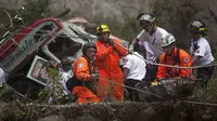 Bus Terjun ke Jurang, 44 Tewas 46 Luka