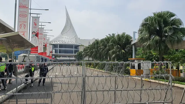 Situasi di Mal Margo City, Kota Depok pada Minggu (22/8/2021).