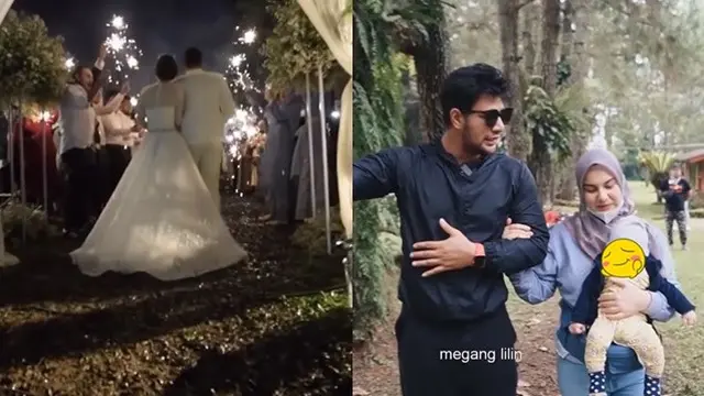 6 Momen Bahagia Irish Bella dan Ammar Zoni Nostalgia ke Tempat Pernikahannya