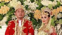 Potret pernikahan Chua Kotak dengan Firmansyah (Sumber: Instagram/chuakotak)
