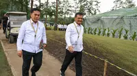 Gubernur Jawa Tengah, Ahmad Luthfi saat mengikuti kegiatan retret di Akademi Militer (Akmil) Magelang, Jawa Tengah.
