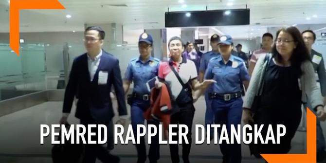 VIDEO: Pemred Rappler Filipina Kembali Ditangkap