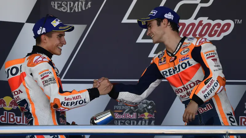 Marc Marquez dan Dani Pedrosa