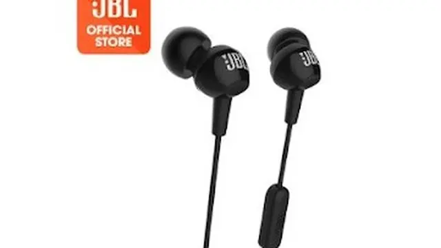 JBL C150SI Black In-Ear Earphone cable with Mic