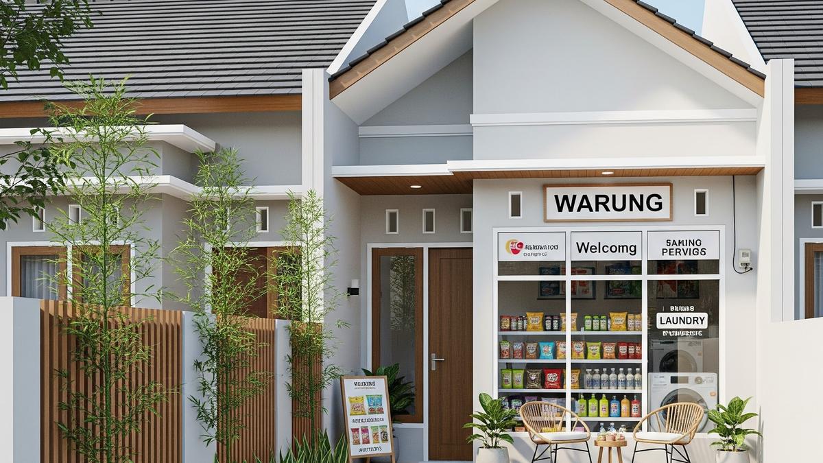 7 Model Desain Warung Modern di Rumah Sempit, Solusi Bisnis Kekinian