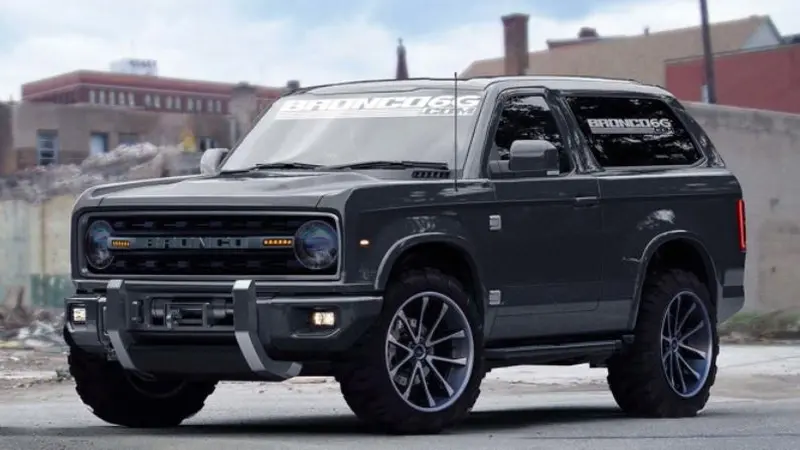 Rendering Ford Bronco