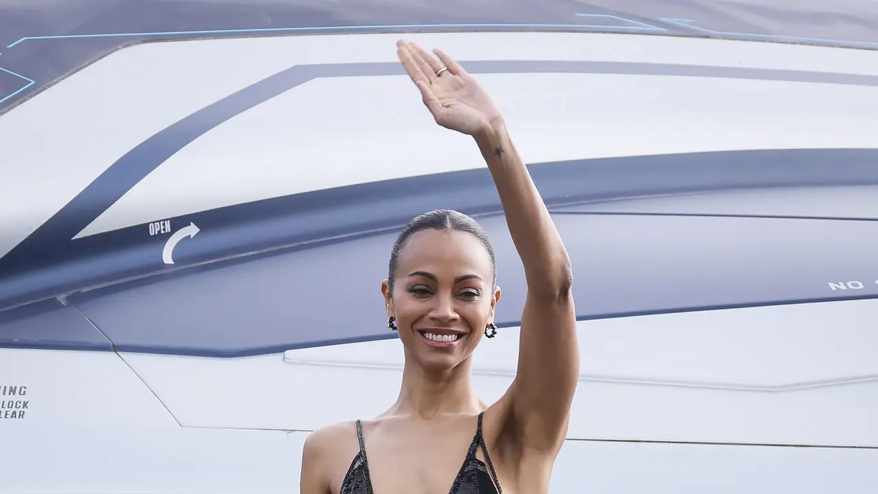 Zoe Saldana. (AP Photo/Thomas Padilla)
