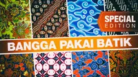 Edisi Akhir Pekan: Bangga Pakai Batik
