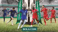 Carabao Cup - Chelsea Vs Liverpool - Head to Head (Bola.com/Adreanus Titus)