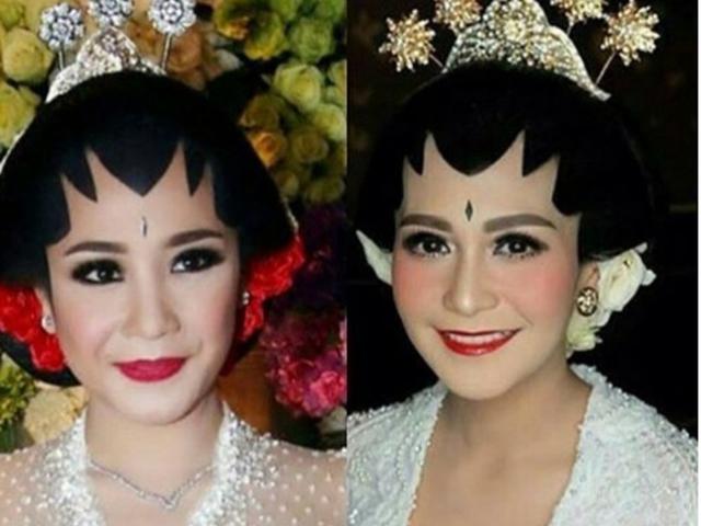 Menikah Caca Tengker Usung Riasan Serupa Nagita Slavina News Entertainment Fimela Com