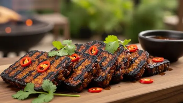 Tempe Bacem Panggang atau Bakar