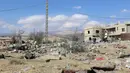 Serangan udara besar-besaran Israel di Lebanon berlangsung sejak akhir September 2024 yang menyasar kelompok Hizbullah. (Nidal SOLH/AFP)