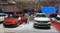 Volkswagen Indonesia untuk meluncurkan dua model unggulannya, yaitu New Golf GTI dan All-New Tiguan Allspace di GIIAS 2023. (Andhika Naufal Satria/Liputan6.com)