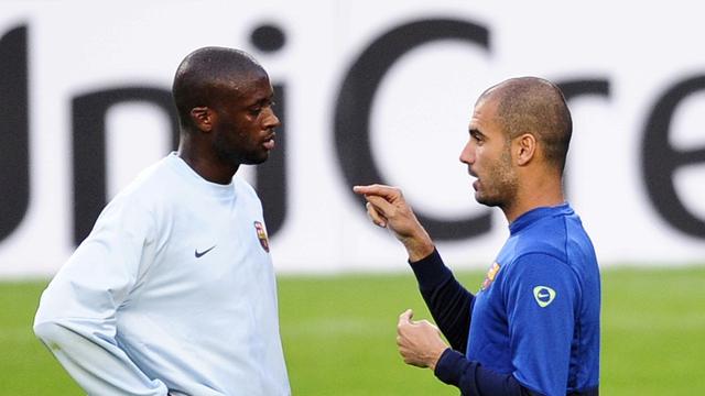 Yaya Toure dan Guardiola