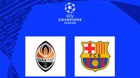 Liga Champions - Shakhtar Donetsk Vs Barcelona (Bola.com/Adreanus Titus)
