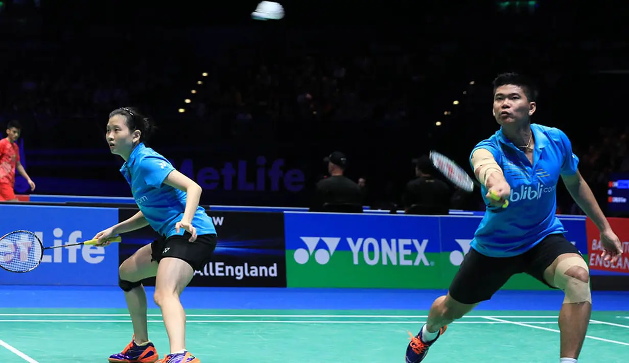 Kemenangan Praveen Jordan/Debby Susanto atas Zhang Nan/Zhao Yunlei ini diluar dugaan karena sebelumnya dalam tujuh laga pasangan Indonesia selalu kalah. (PBSI/Nafielah)
