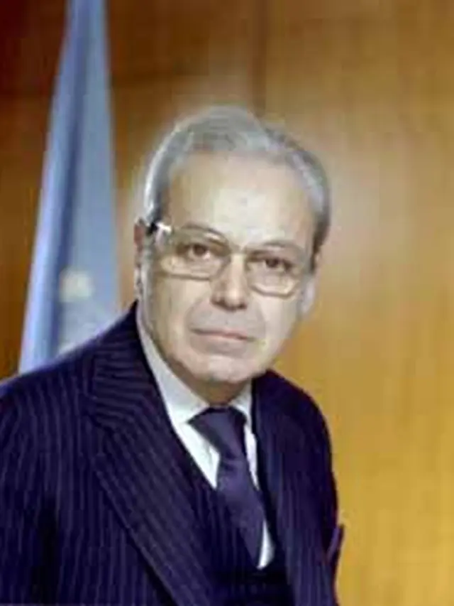 Javier Perez de Cuellar (sumber: laman resmi PBB)