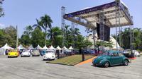Volkswagen Beetle Club (VBC) menggelar ajang Beetle Battle edisi keempat dengan mengusung tema 'Beetle Boxing Arena'. (Septian/Liputan6.com)