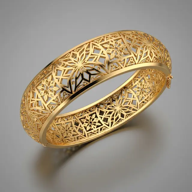 Model Gelang Emas Bangle Terbaru 2026