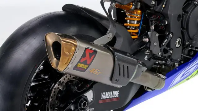 Motor ini sudah dibekali dengan berbagai part kompetitif (Visordown)