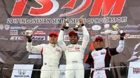 Pembalap andalan Toyota Team Indonesia (TTI), Haridarma Manoppo kembali merebut gelar juara di kelas bergengsi Super Touring Max 1600.