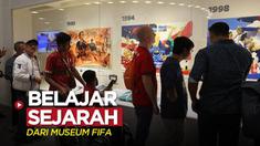 Berita video laporan langsung dari Qatar tentang belajar sejarah Piala Dunia dari Museum FIFA yang terletak di Fan Festival Corniche, Doha.