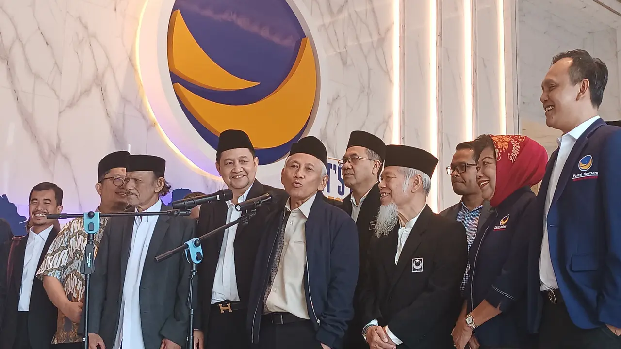 Ketua Badan Pemenangan Pemilu (Bappilu) Partai Nasional Demokrasi (NasDem) Effendy Choirie (Nur Habibie/Merdeka.com)