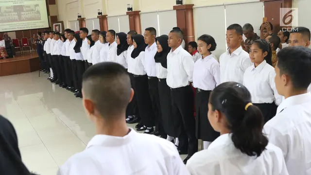 Menpora Resmikan Diklat Paskibraka Nasional 2018
