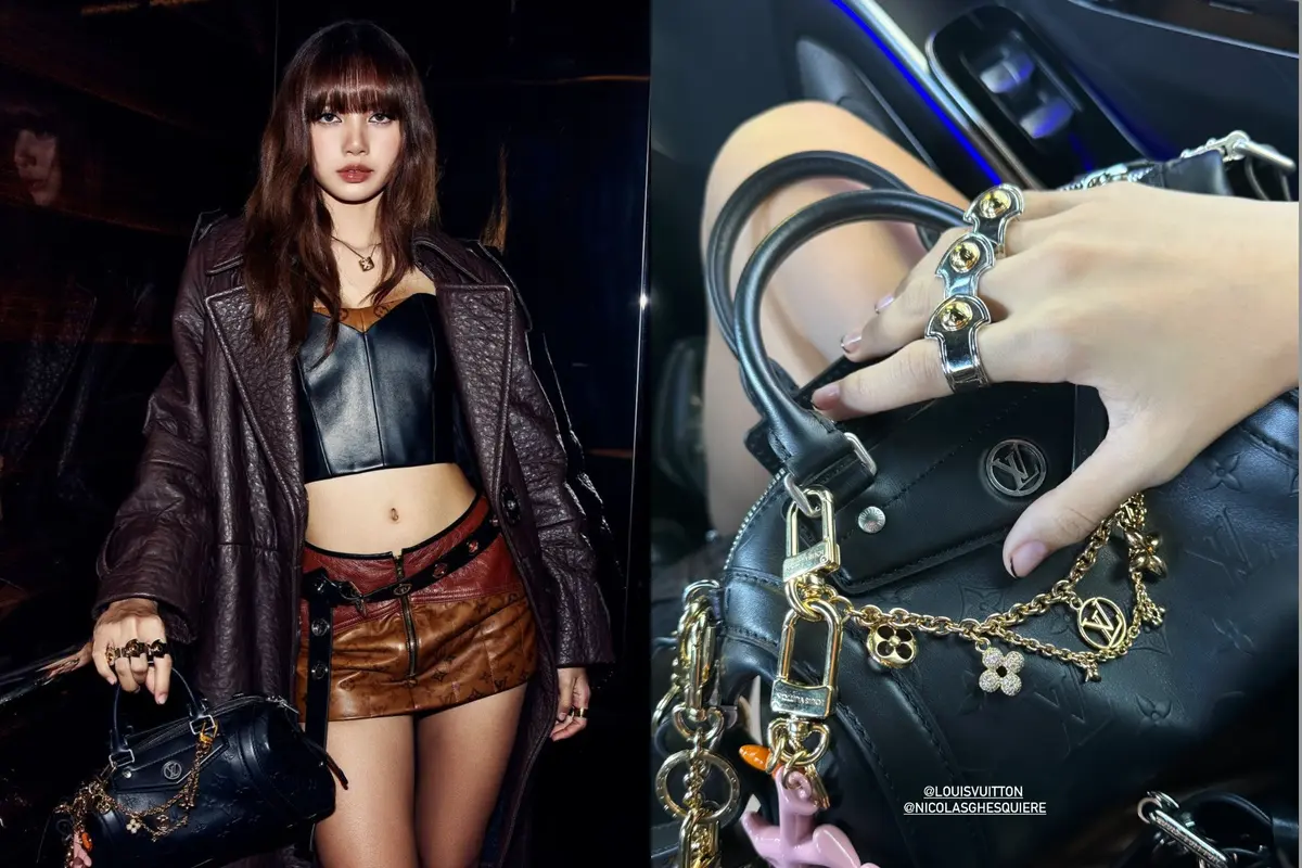 Lebih Mahal dari Labubu, Segini Harga Gantungan Tas Lisa BLACKPINK di Paris Fashion Week