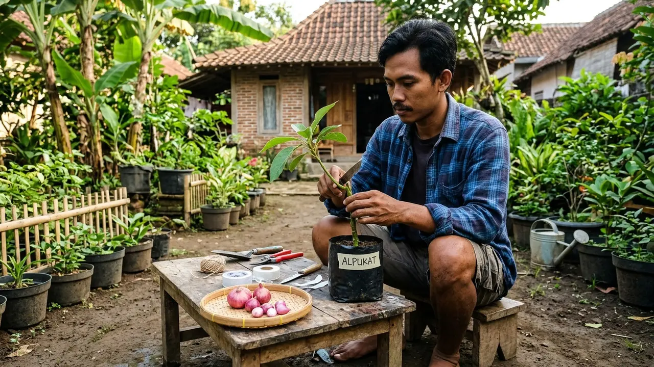 Cara Stek Alpukat dengan Bawang Merah