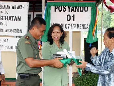 Citizen6, Kendal: Pos Pelayanan Kesehatan itu menurut Dandim bertujuan untuk membantu melayani warga yang ada di sekitar Kodim. (Pengirim: Aryo Widiyanto)
