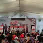 Veronica Tan kampanye di Rumah Lembang