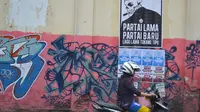 Sejumlah Poster `Sentil` Pemilu Muncul di Malang