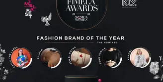 Fimela.com akan memberikan penghargaan kepada&nbsp;fashion brand local yang paling memberikan impact kepada Sahabat Fimela dan perempuan Indonesia secara general.