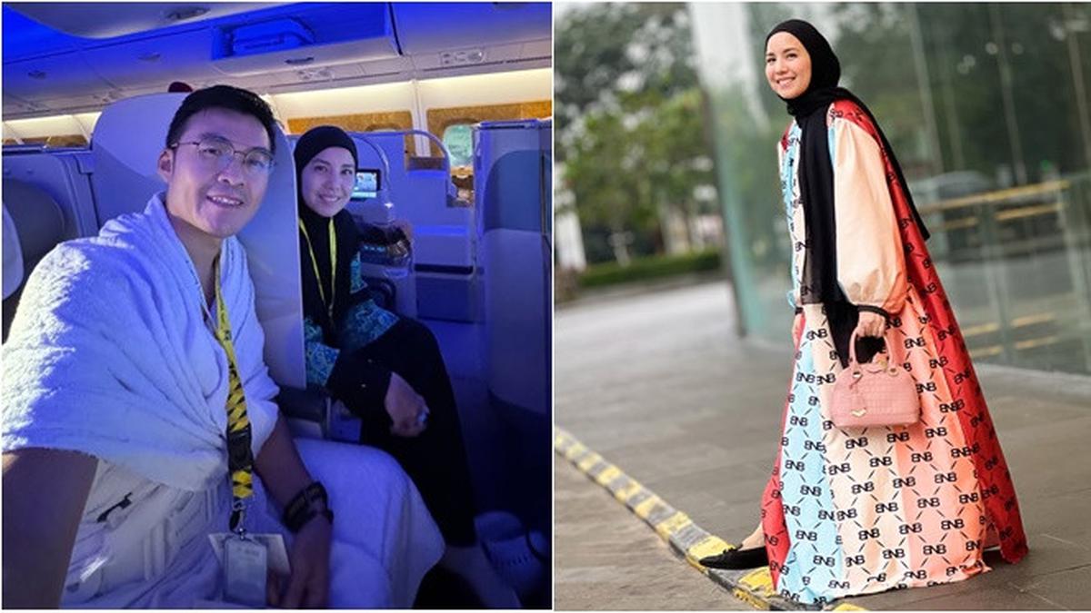 Jadi Artis yang Berangkat Haji 2025, Intip 6 Outfit Gamis Ala Tya Ariestya