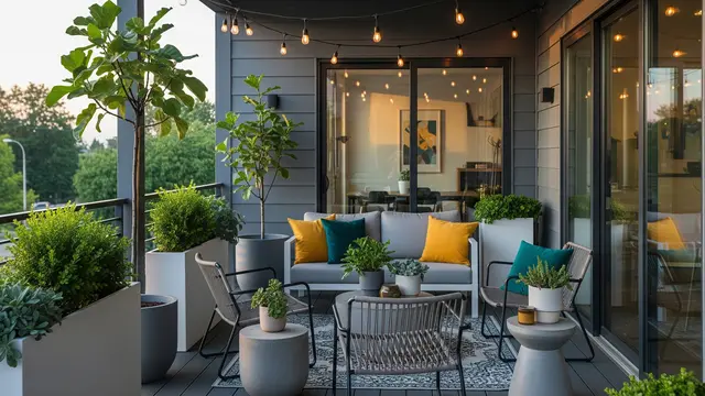 Warna Cat Teras Rumah Ala Cafe Kekinian yang Instagramable/Gemini AI