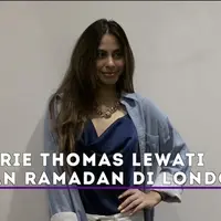 Valerie Thomas menghormati teman-temannya yang menjalani ibadah puasa di bulan Ramadan 1438 H.