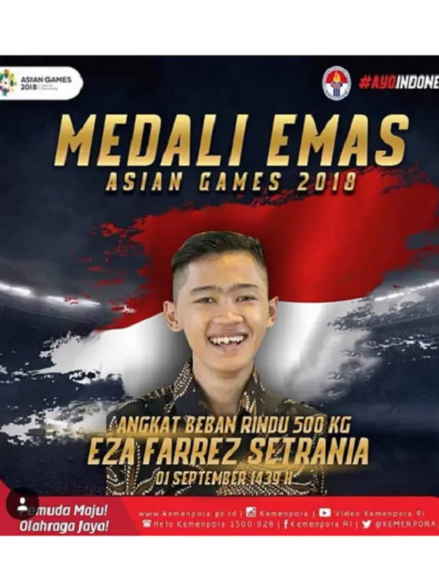 Kelewat Kreatif, Begini Aksi Warganet Ikut-Ikutan Menang Medali Emas Asian Games
