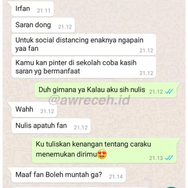 6 Chat Netizen di Tengah Social Distancing, Malah Ada yang Ngegombal