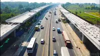 Proyek Jalan Tol Layang Jakarta-Cikampek II atau Japek II Elevated. Dok PUPR